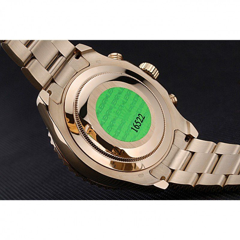 Replica Rolex Yacht-Master II White Dial Blue Bezel Gold Bracelet 622271 - View 8