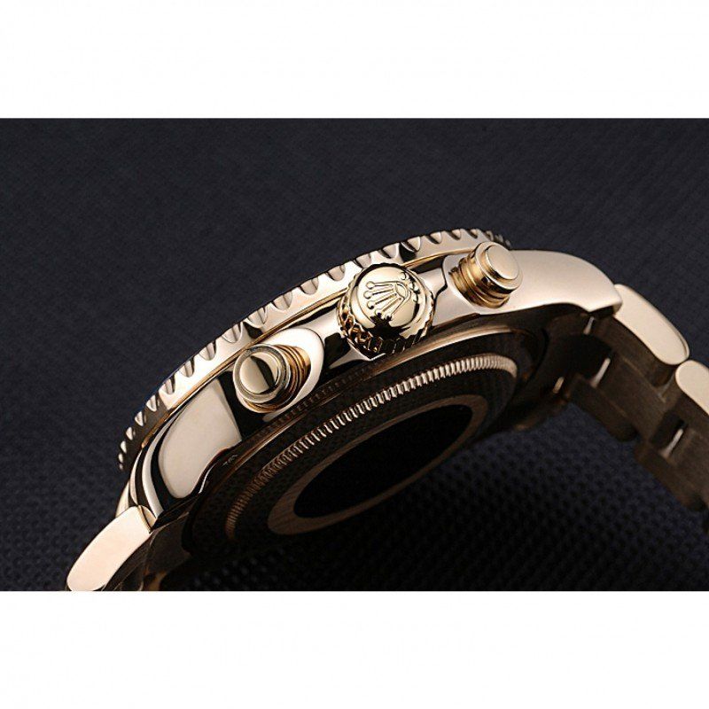 Replica Rolex Yacht-Master II White Dial Blue Bezel Gold Bracelet 622271 - View 9