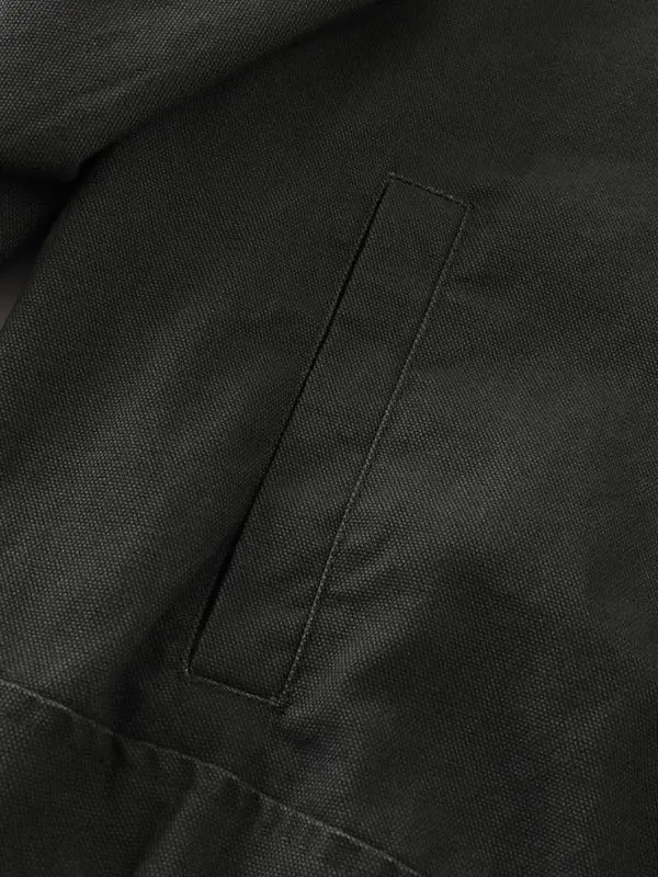 Aelfric Eden Metal Button Boxy Jacket Black Long Sleeve Stand Collar Slant Placket Unisex Fashion Street Jacket Retro Y2K,clothes for back to school,first day of school outfits