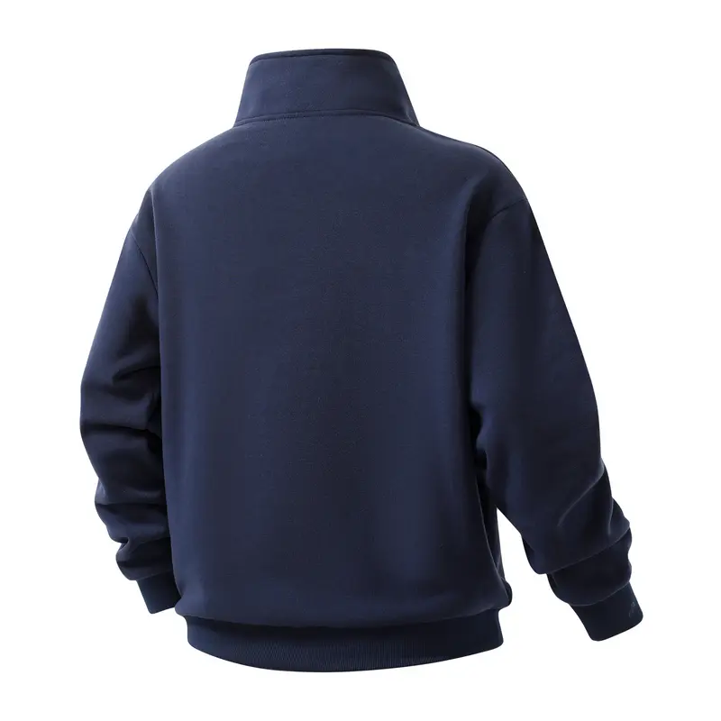 Men&rsquo;s 3-Pack Quarter-Zip Fleece Sweatshirts - Casual Soft Sweatshirt, Half-Zip Design, Soft Stand-Collar, Loose-Fit Athletic Long-Sleeve Pullover Tops for Men's Clothing