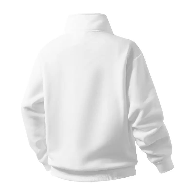 Men&rsquo;s 3-Pack Quarter-Zip Fleece Sweatshirts - Casual Soft Sweatshirt, Half-Zip Design, Soft Stand-Collar, Loose-Fit Athletic Long-Sleeve Pullover Tops for Men's Clothing