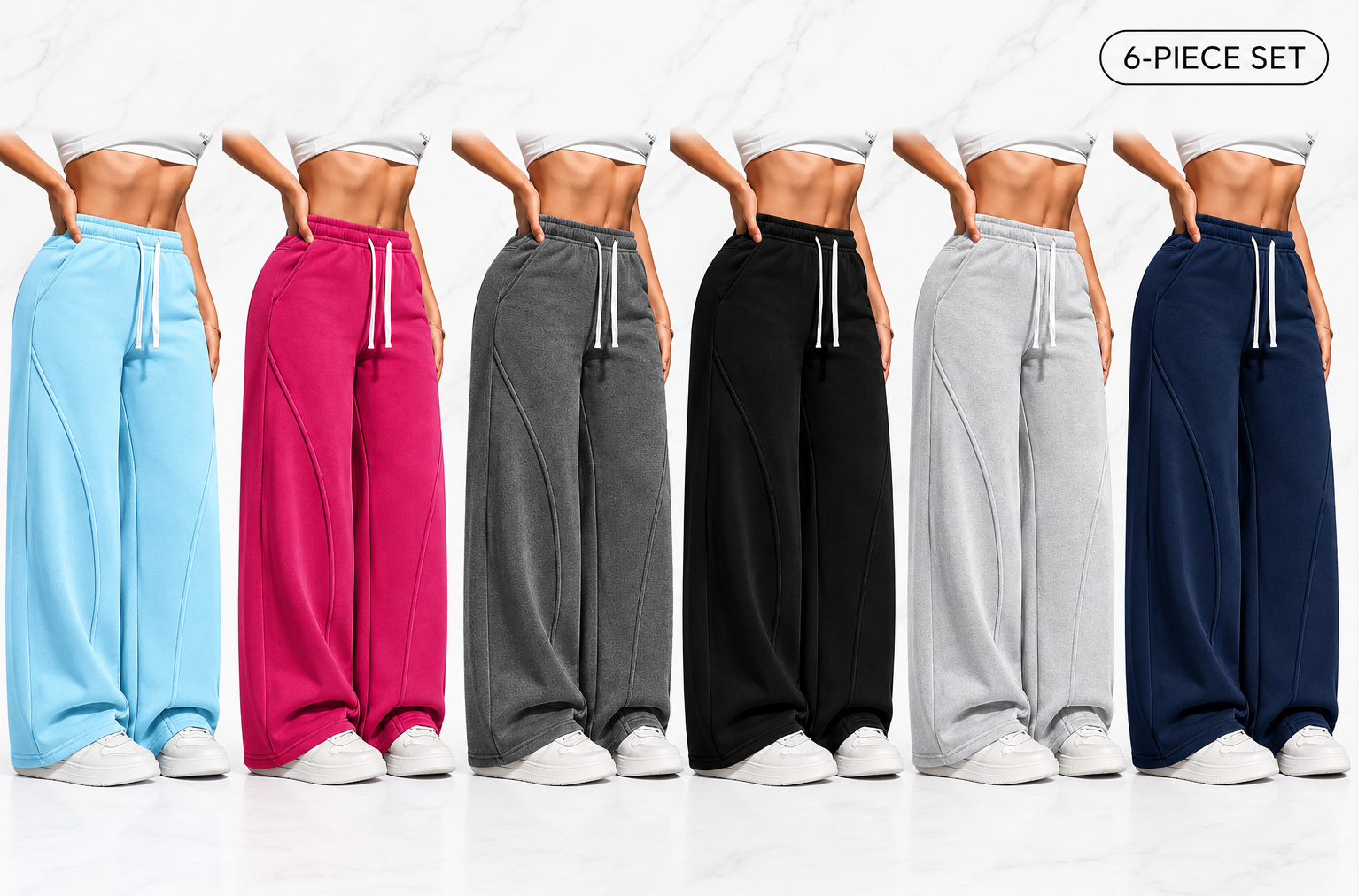 Women's 3PCS Lightweight Sweatpants