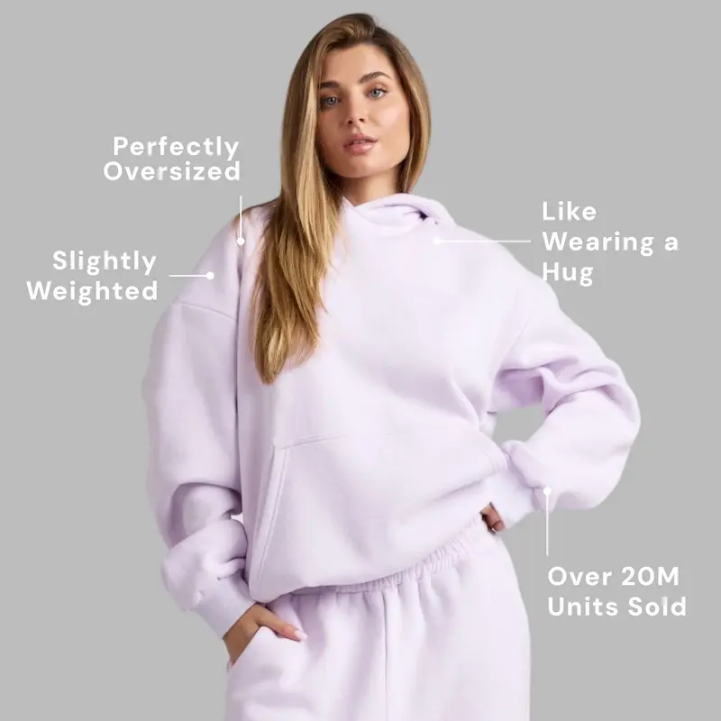 Pastel Hoodie Mega Fit Cozy Sweatshirt