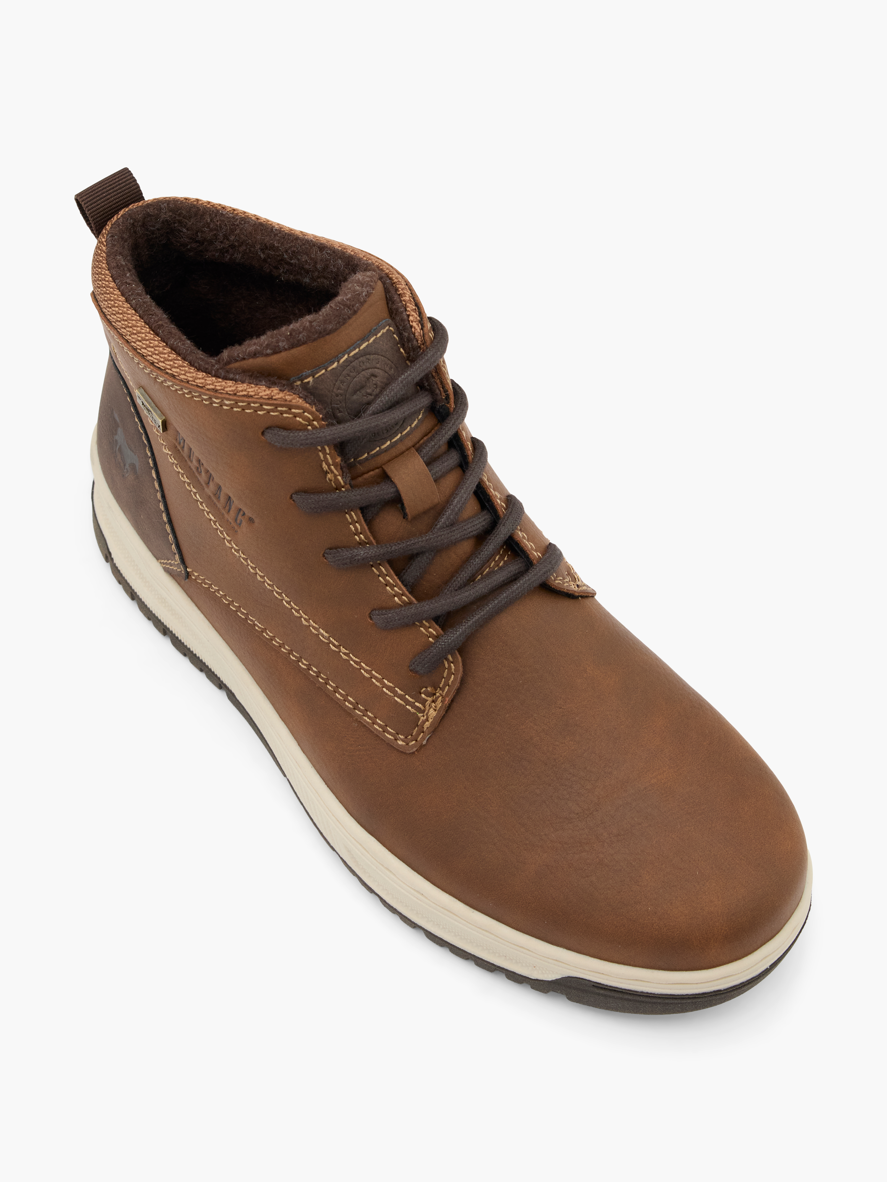 MUSTANG Schnürboots – Braun