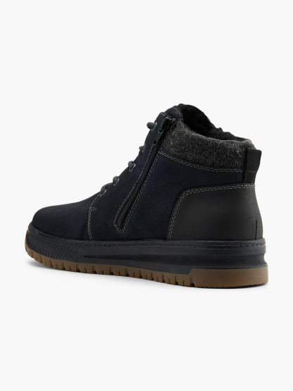 Rieker Schnürboots – Schwarz