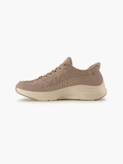 Skechers HANDS FREE SLIP-INS COZY FIT Slip-Ons – Taupe