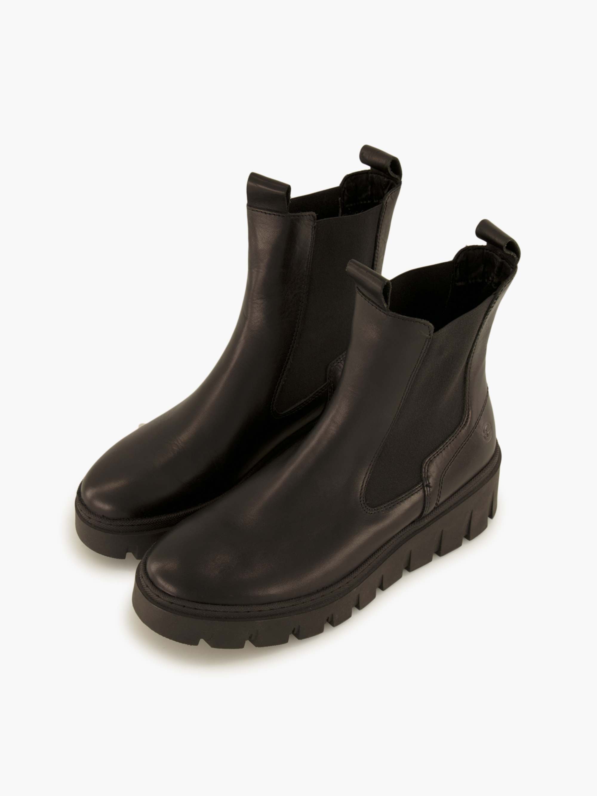 Tamaris Chelsea Boot – Taupe – Schwarz