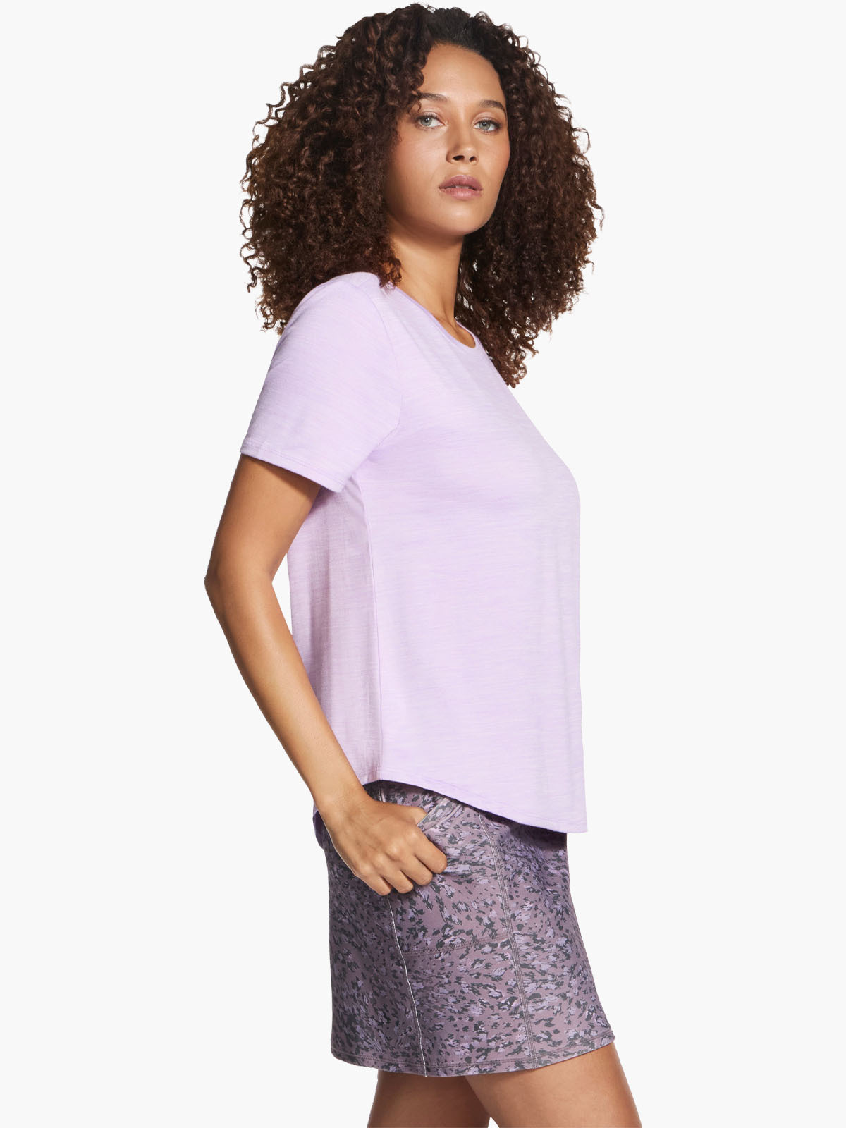 Skechers T-Shirt – Lila