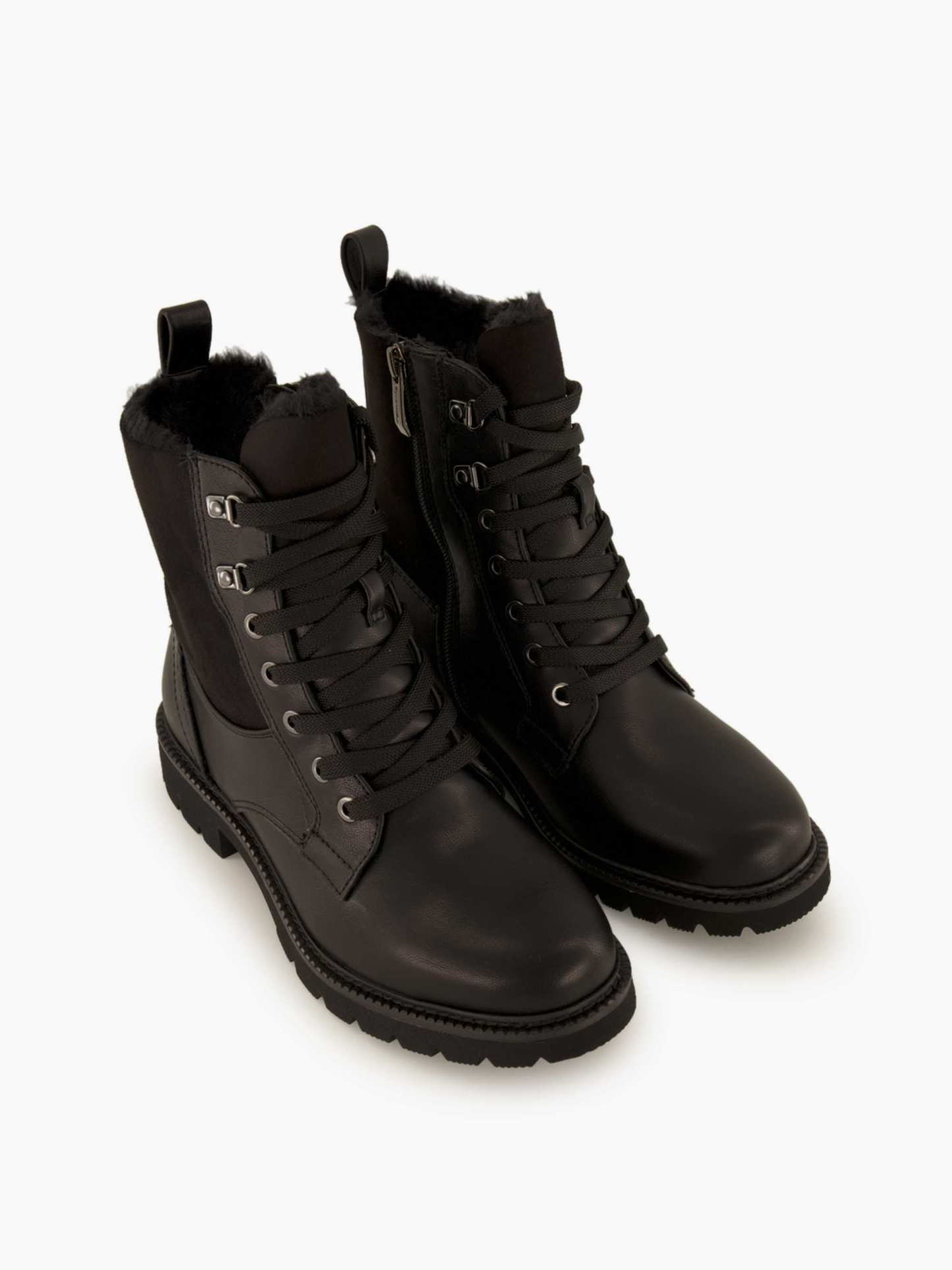 Tamaris Schnürboots – Schwarz – Schwarz