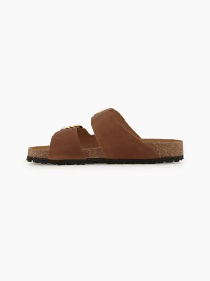 Tamaris Tieffussbett-Pantolette – Cognac – Cognac