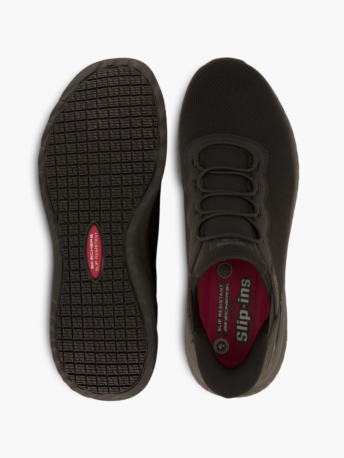 Skechers HANDS FREE SLIP-INS  WORK Sneaker – Schwarz