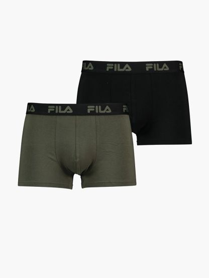 FILA 2x Boxershorts – Schwarz