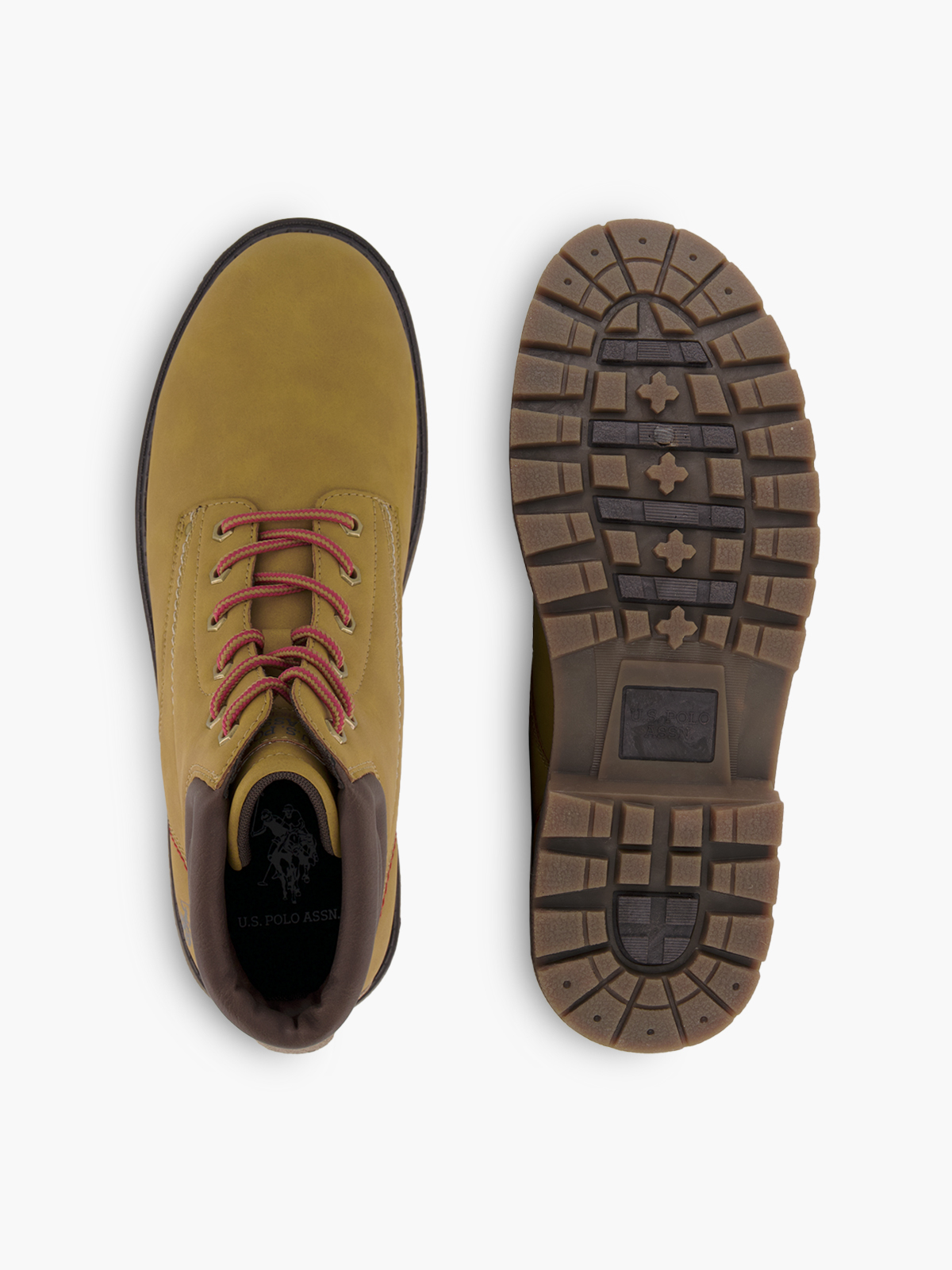 U.S. Polo Schnürboots – Camel