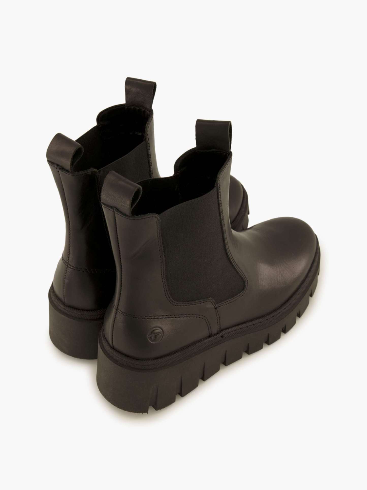 Tamaris Chelsea Boot – Taupe – Schwarz
