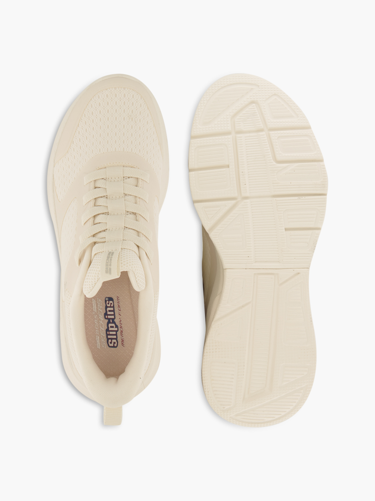 Skechers HANDS FREE SLIP-INS GLIDE STEP Slip-Ons – Offwhite