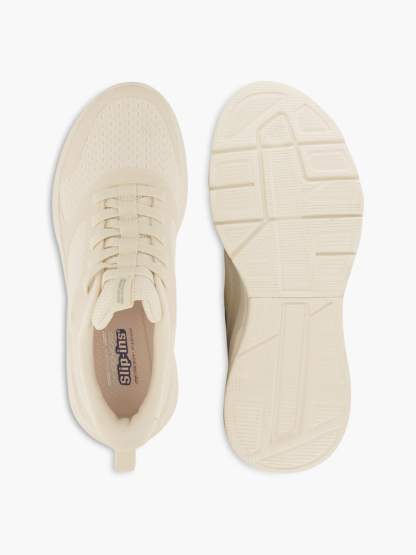 Skechers HANDS FREE SLIP-INS GLIDE STEP Slip-Ons – Offwhite