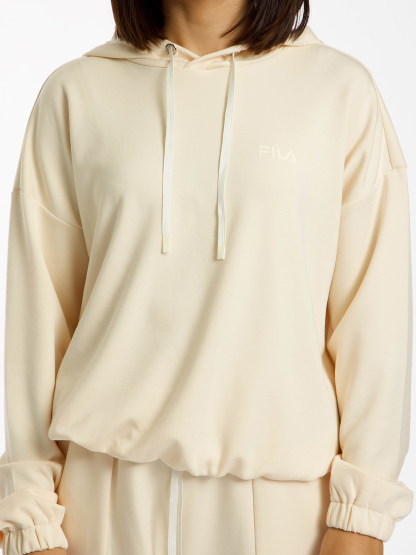 FILA Kapuzenpullover – Creme