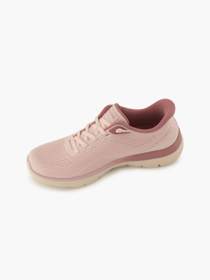 Skechers HANDS FREE SLIP-INS SUMMITS SR Sneaker – Pink