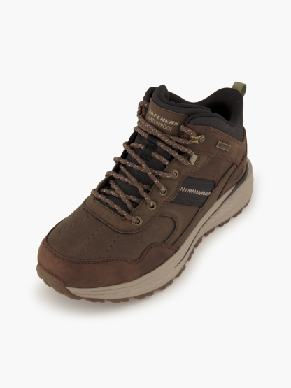 Skechers SLADE - CA Schnürboots – Braun