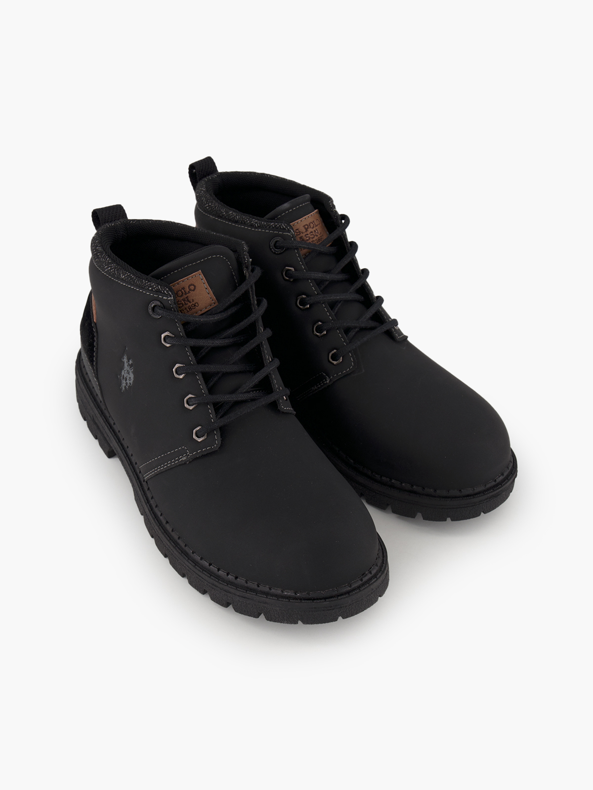 U.S. Polo Schnürboots – Schwarz