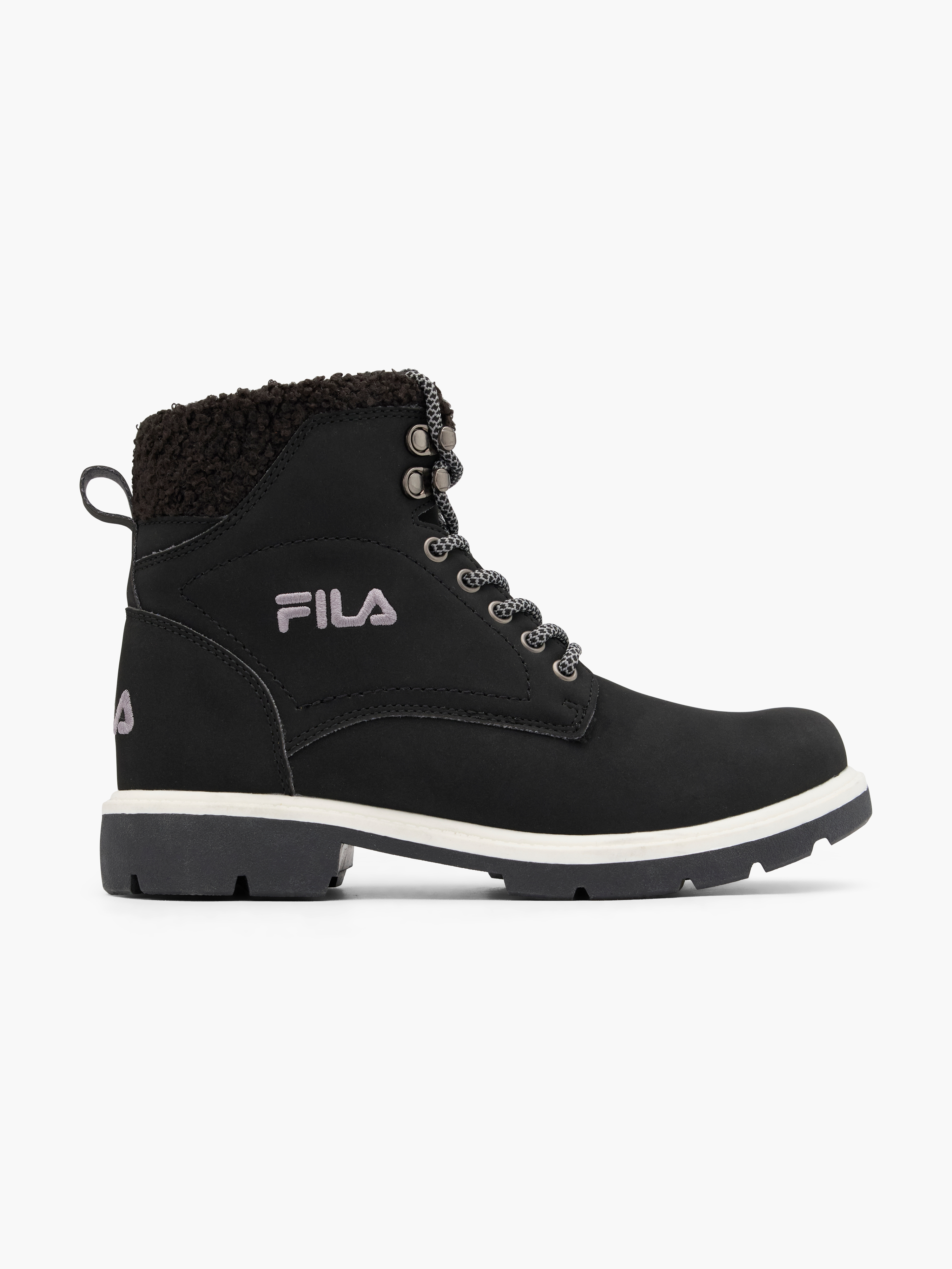 FILA Schnürboots – Schwarz