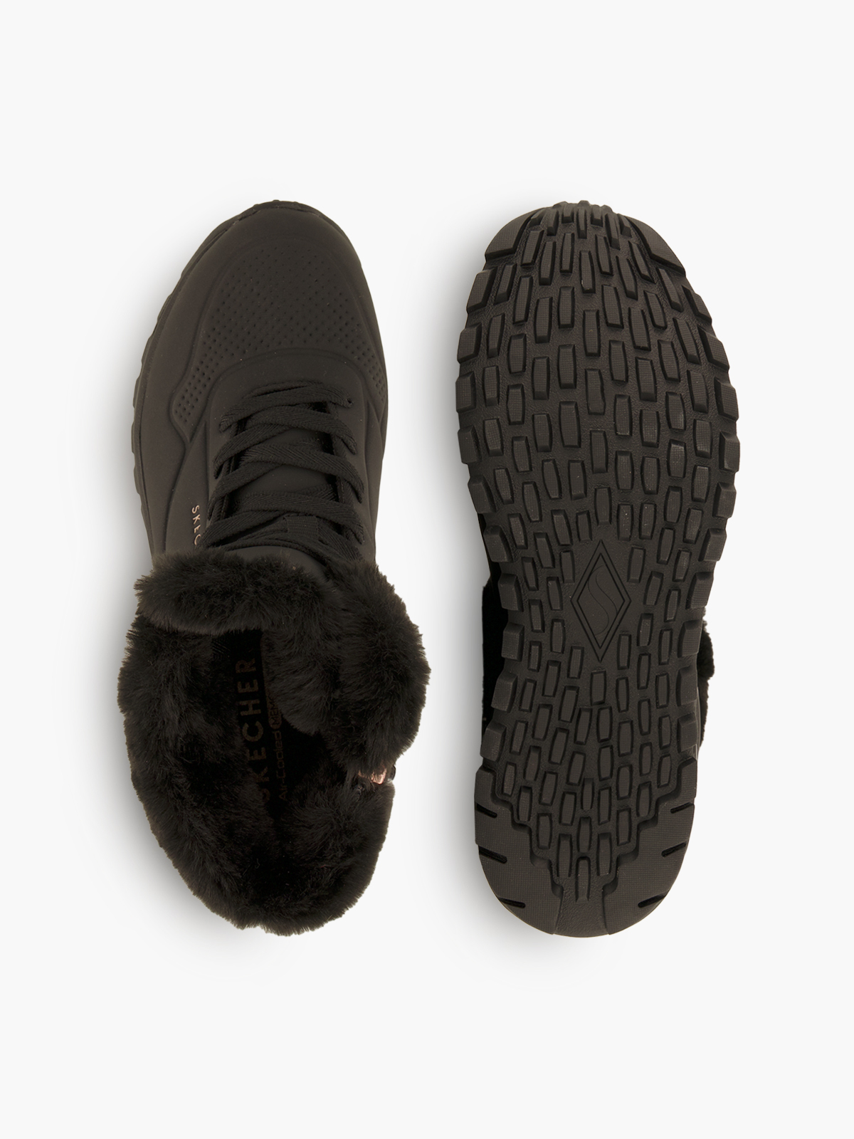 Skechers UNO RUGGED Schnürboots – Schwarz