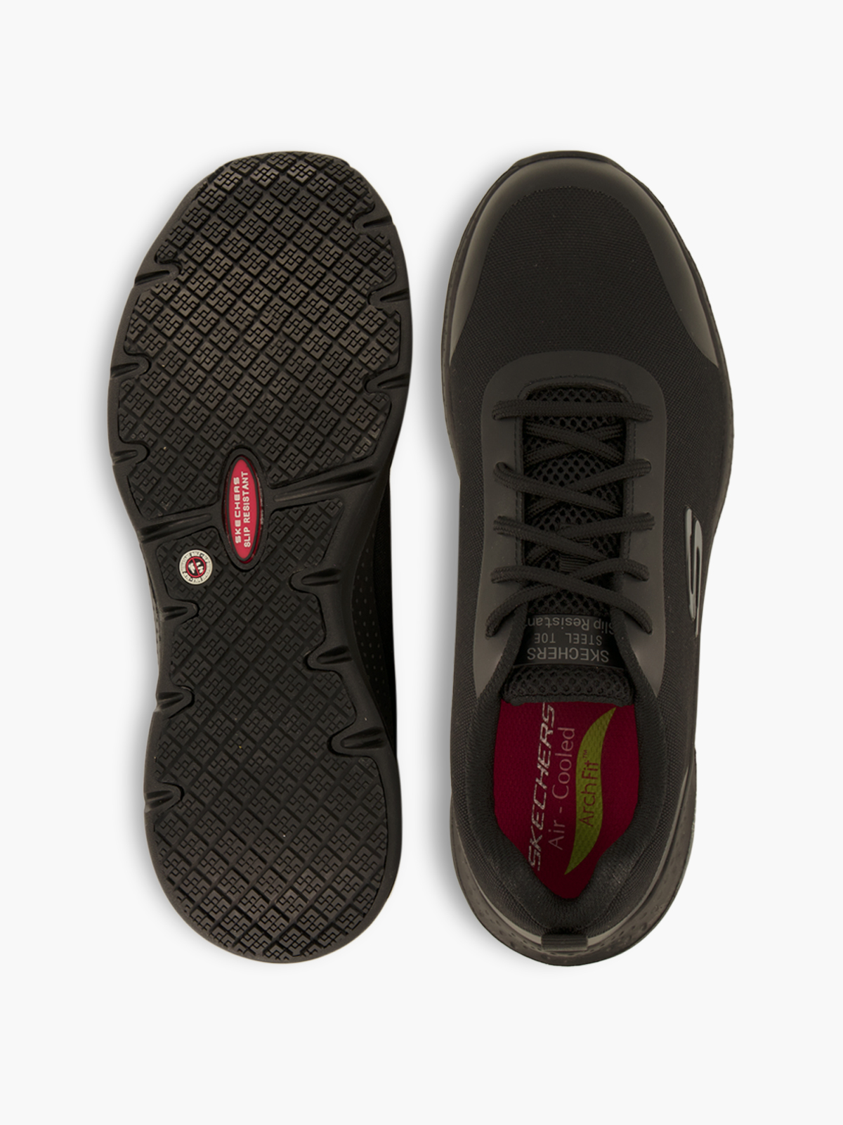 Skechers S3 Sicherheitsschuh – Schwarz