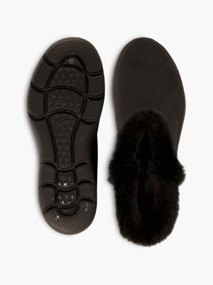 Skechers HANDS FREE SLIP-INS UNO RUGGED Winterstiefel – Schwarz