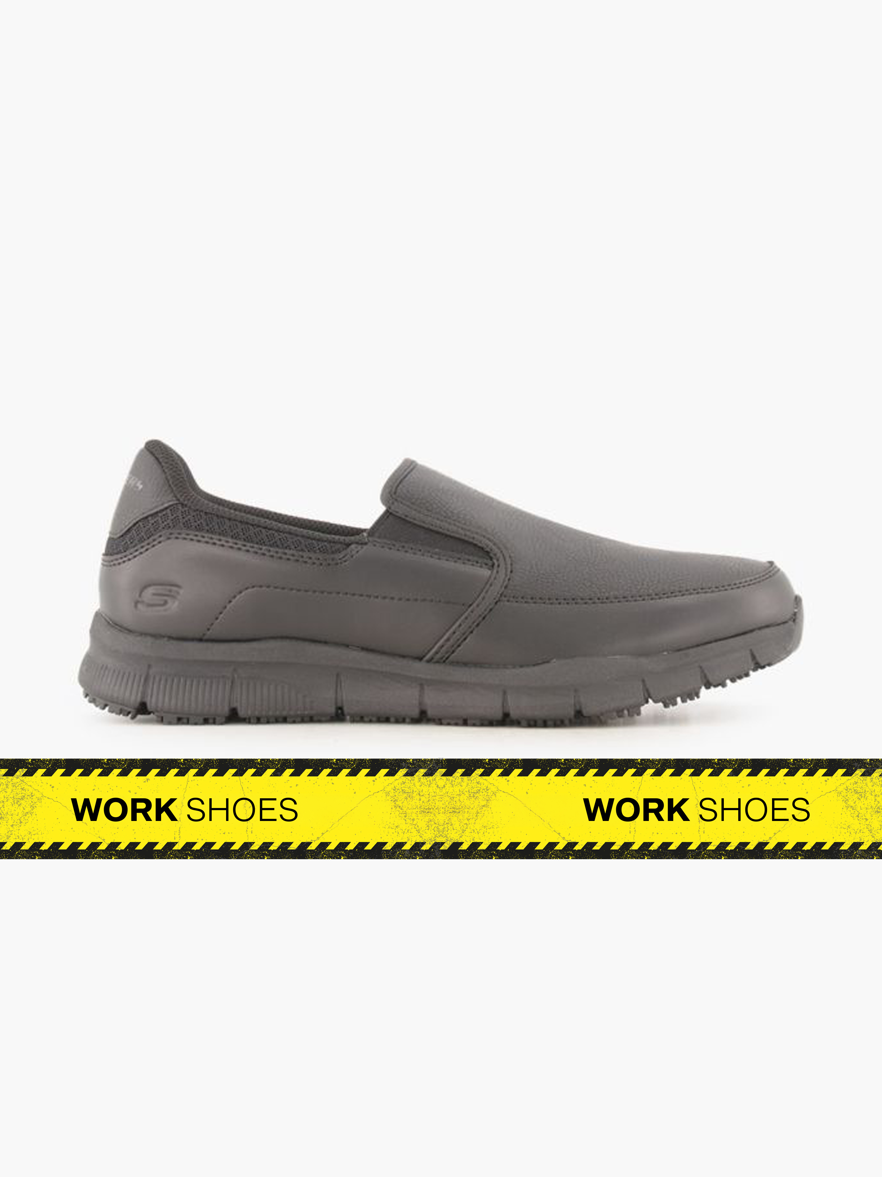 Skechers Slip-Ons – Schwarz