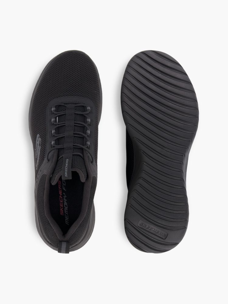 Skechers GO WALK FLEX Slip-Ons – Schwarz