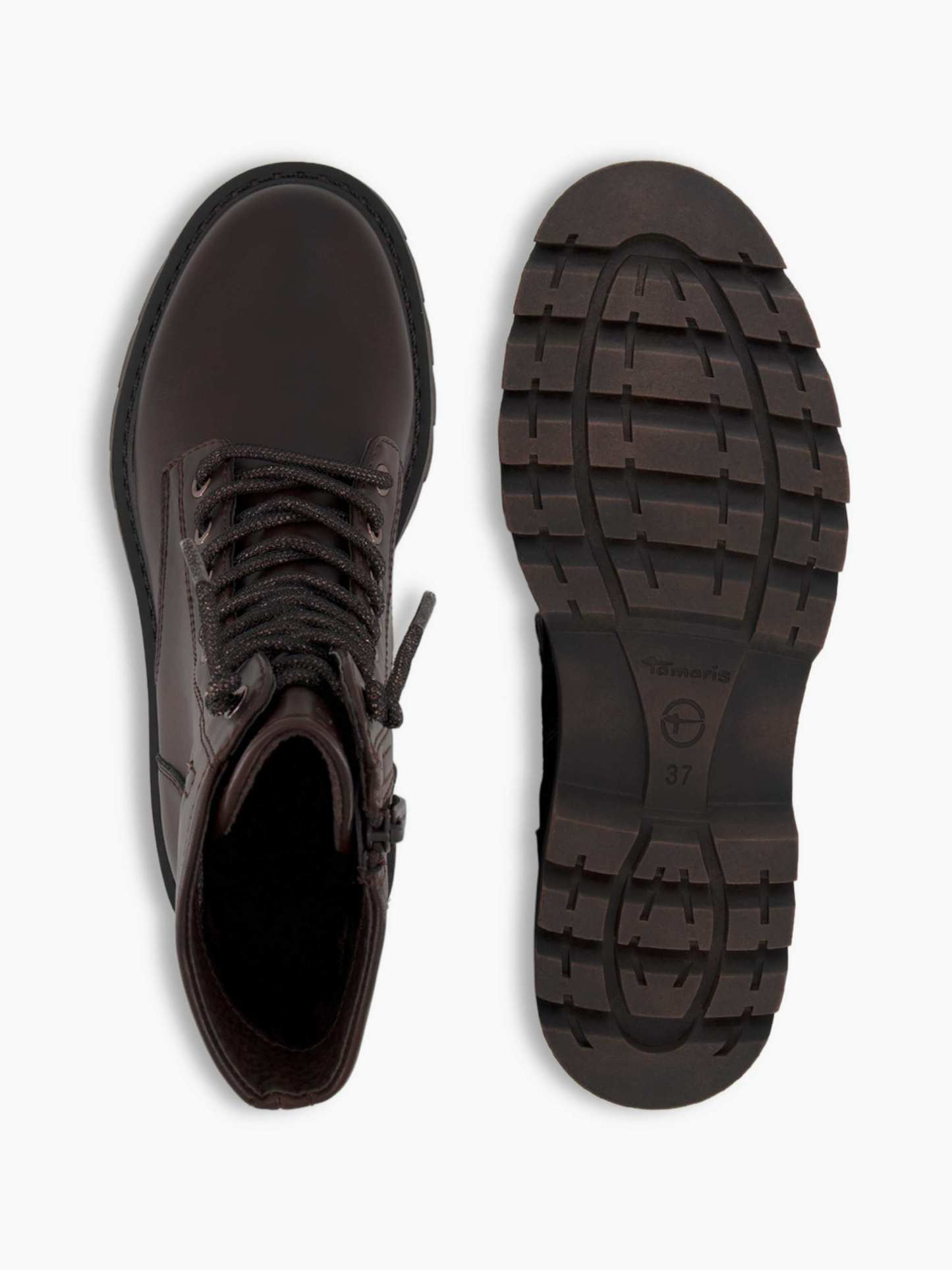 Tamaris Schnürboots – Braun – Braun