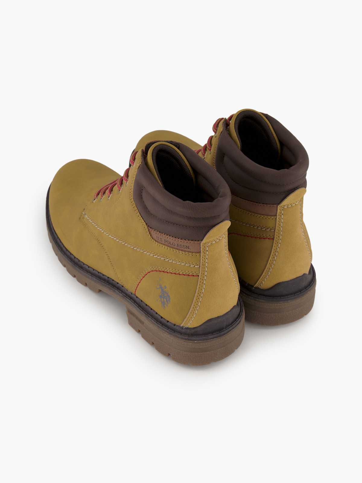 U.S. Polo Schnürboots – Camel