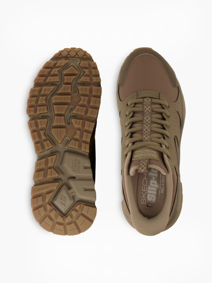 Skechers HANDS FREE SLIP-INS D'LUX JOURNEY Trekking-Schuh – Braun