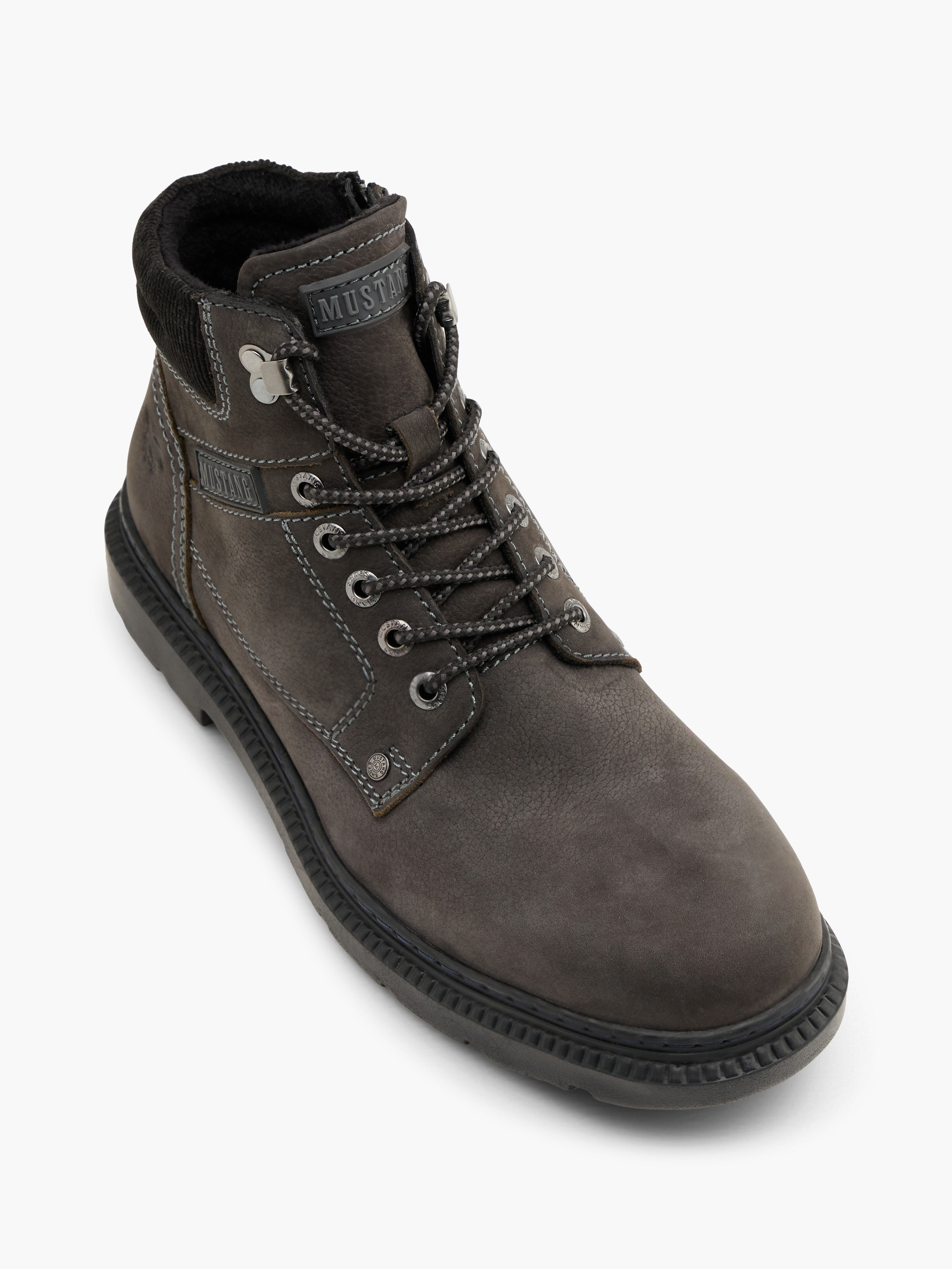 MUSTANG Schnürboots – Braun