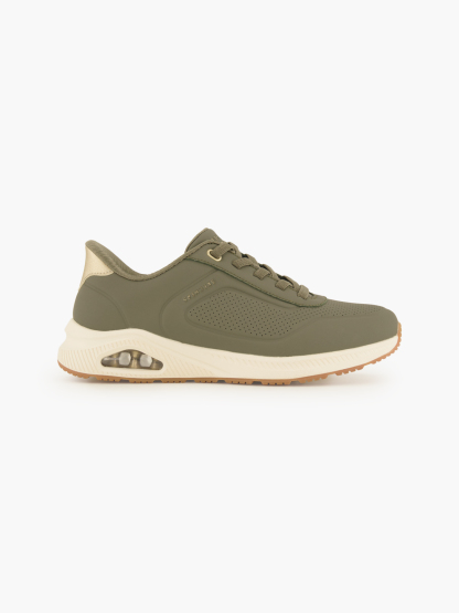 Skechers HANDS FREE SLIP-INS ARCH FIT UNO Sneaker – Olive