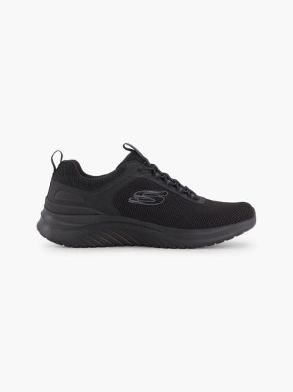 Skechers GO WALK FLEX Slip-Ons – Schwarz