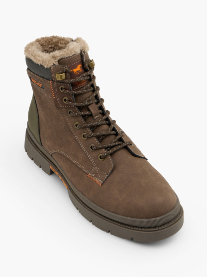 MUSTANG Schnürboots – Braun