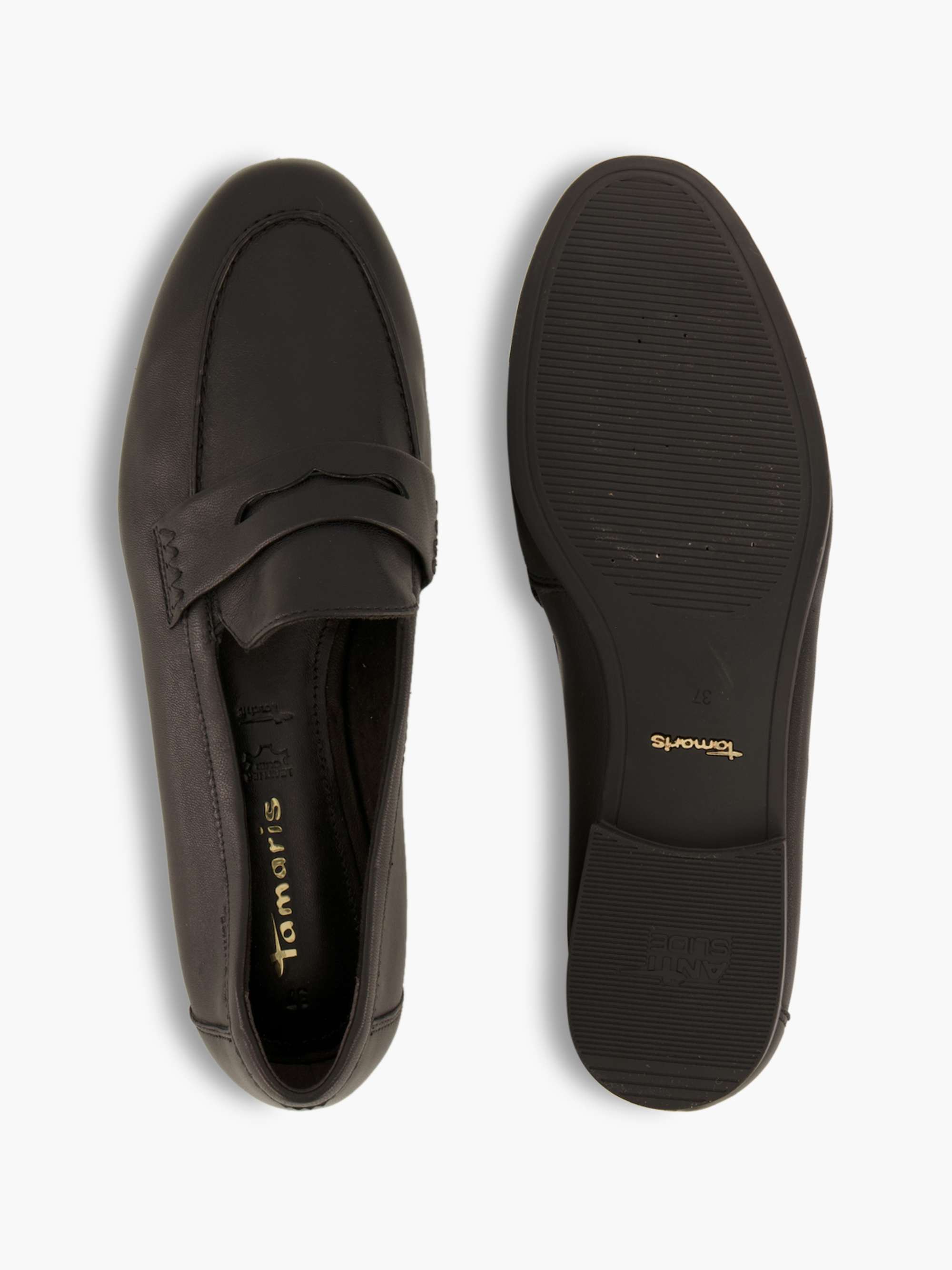 Tamaris Loafer – Schwarz – Schwarz