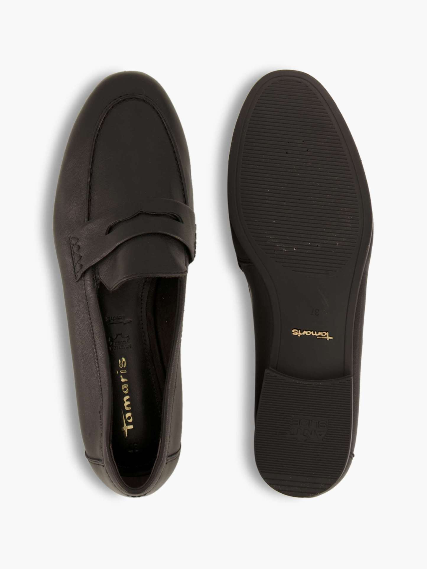 Tamaris Loafer – Schwarz – Schwarz
