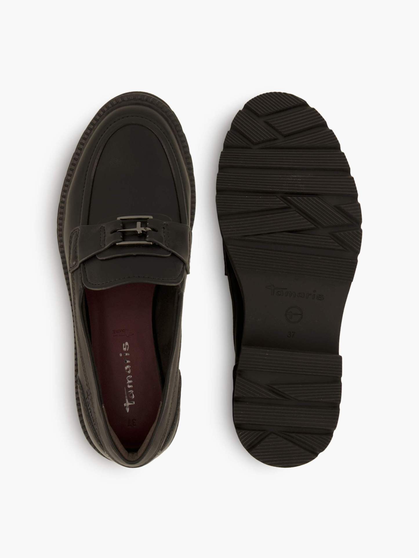 Tamaris Loafer – Schwarz – Schwarz