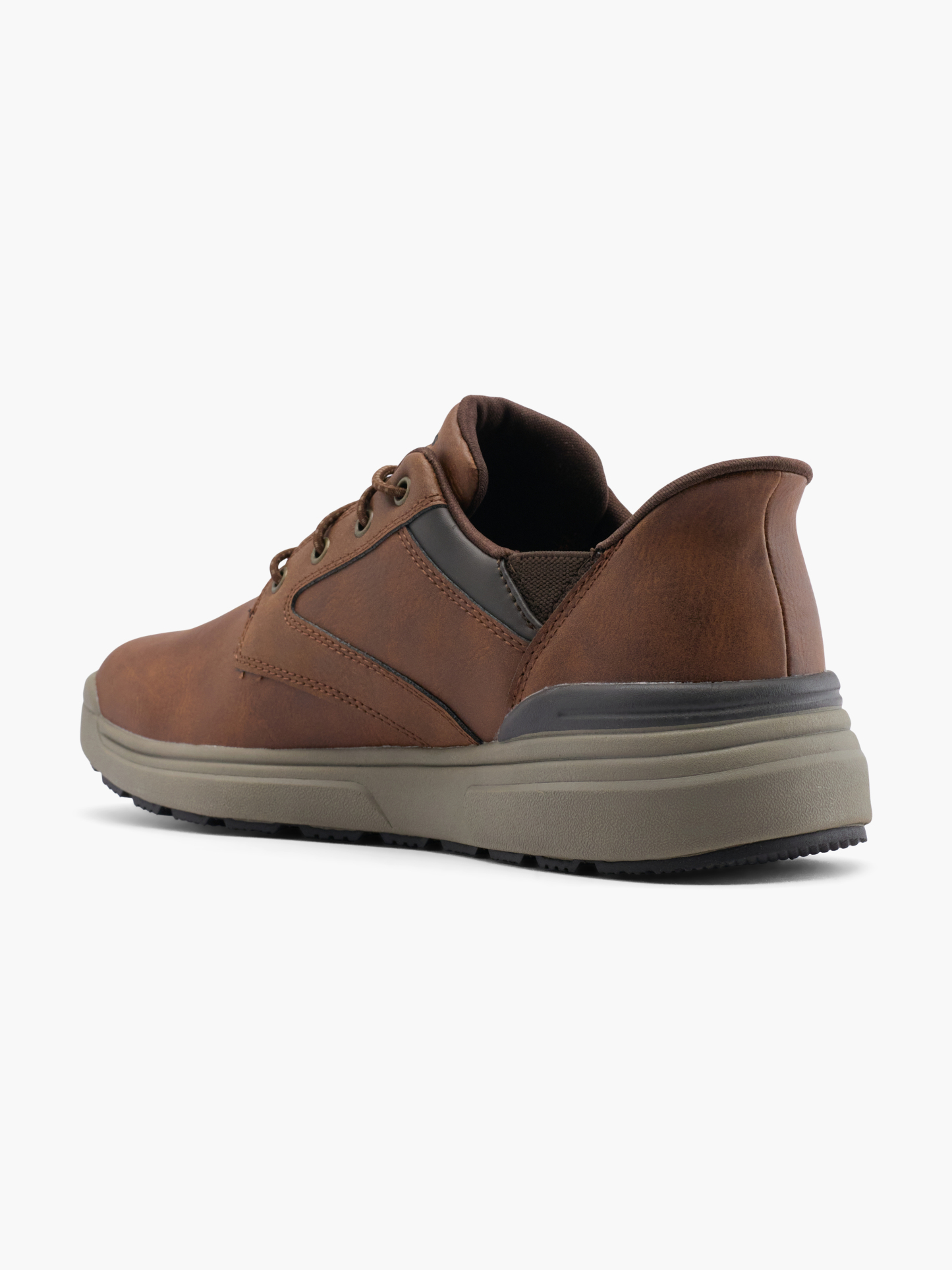 Skechers TOMAH SWIFT FIT Slip-Ons – Braun