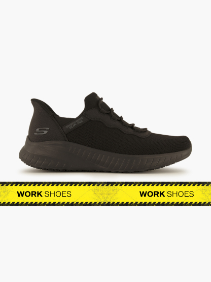Skechers HANDS FREE SLIP-INS  WORK Sneaker – Schwarz