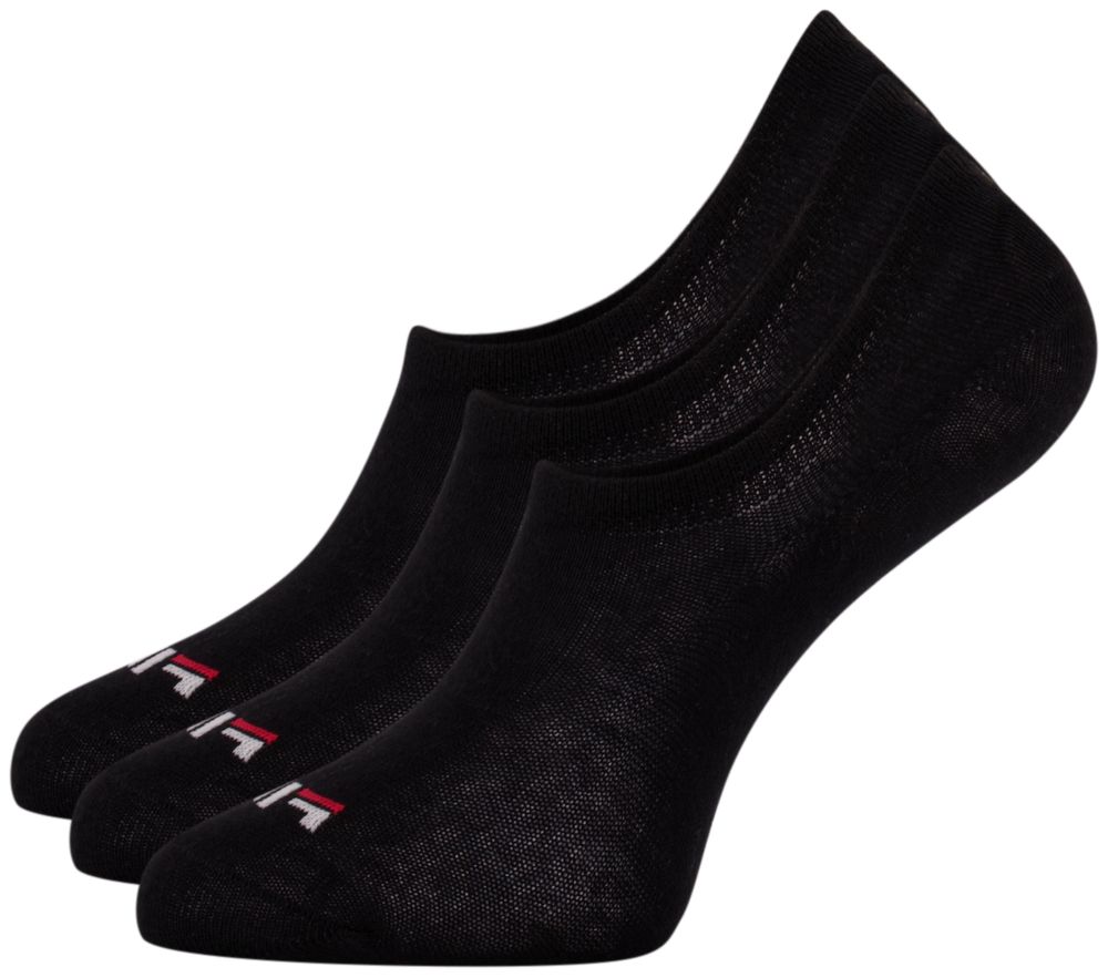 FILA 3x Socken – Schwarz
