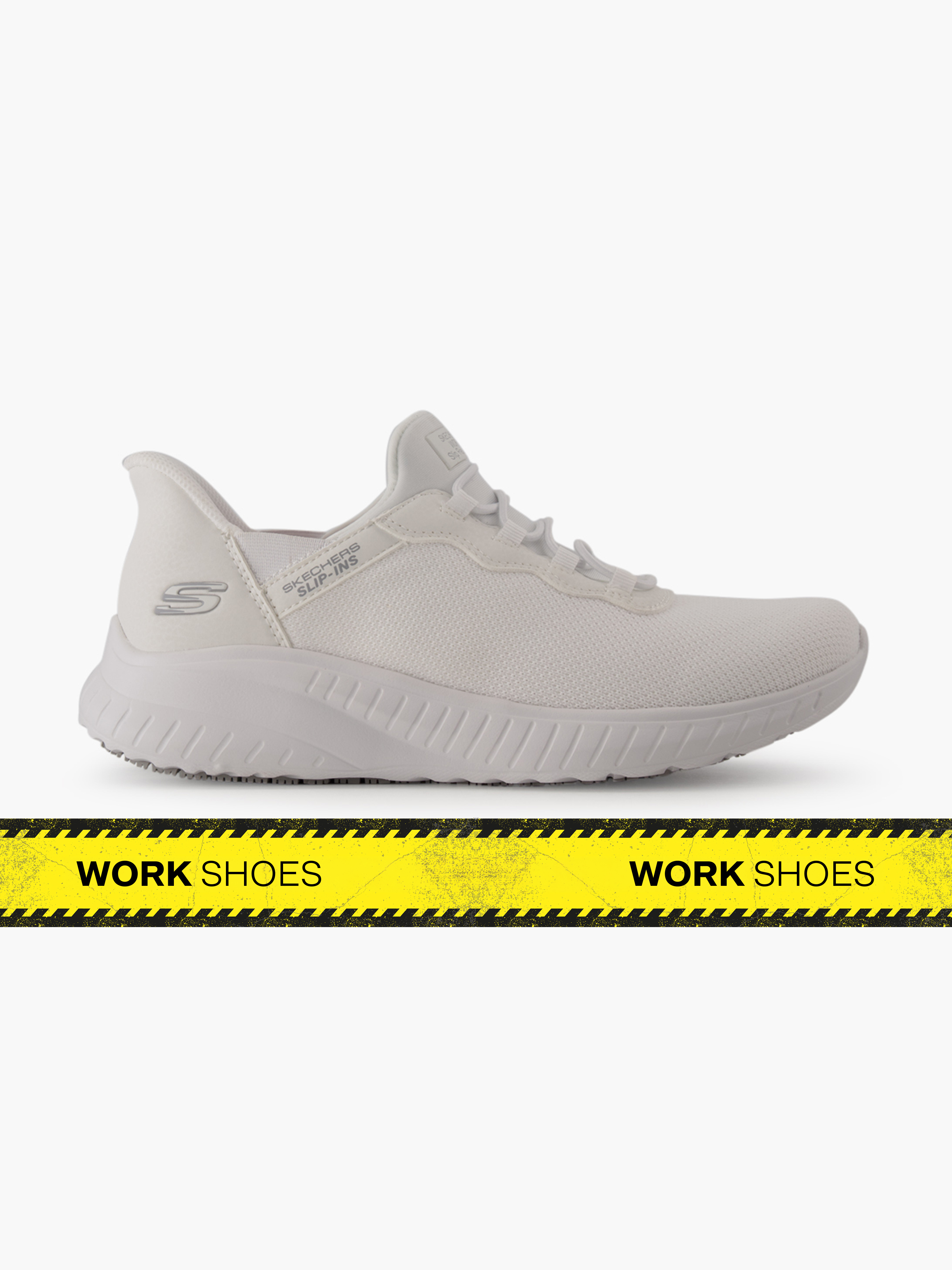 Skechers HANDS FREE SLIP-INS  WORK Sneaker – Weiss