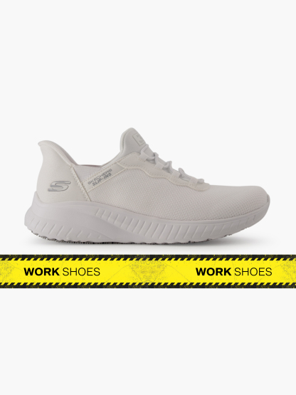 Skechers HANDS FREE SLIP-INS  WORK Sneaker – Weiss