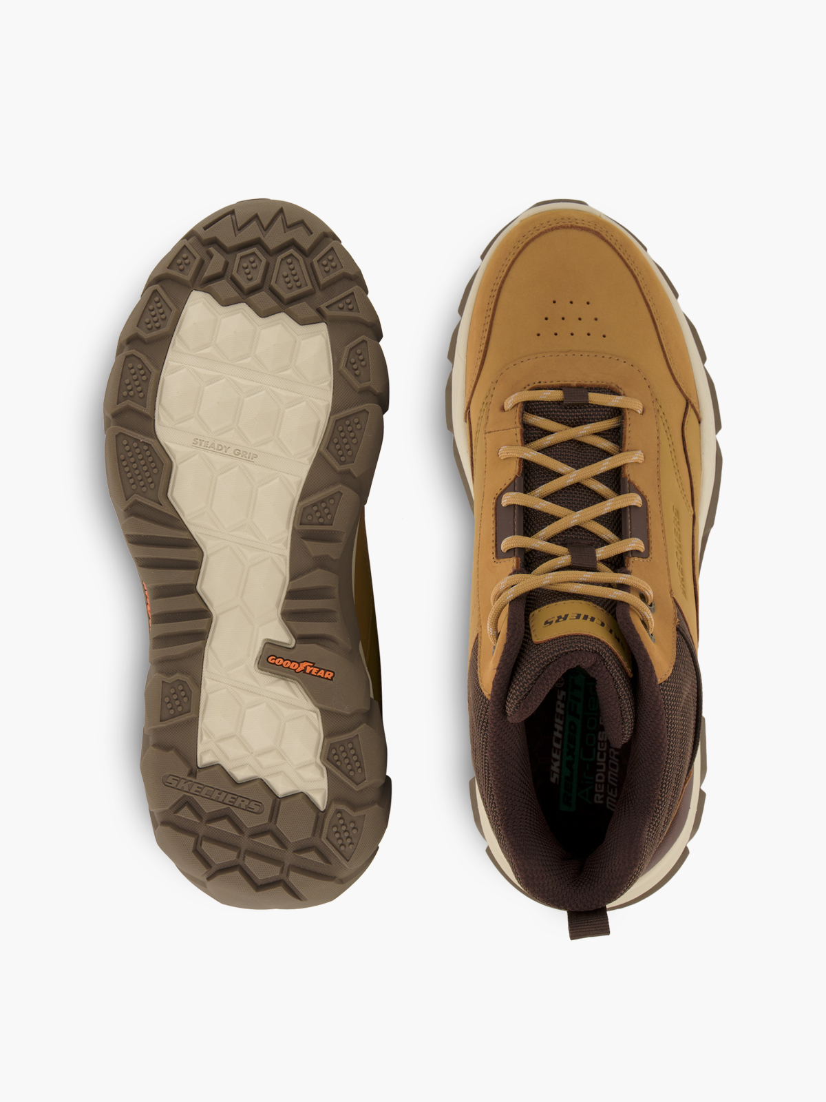 Skechers Schnürboots – Camel