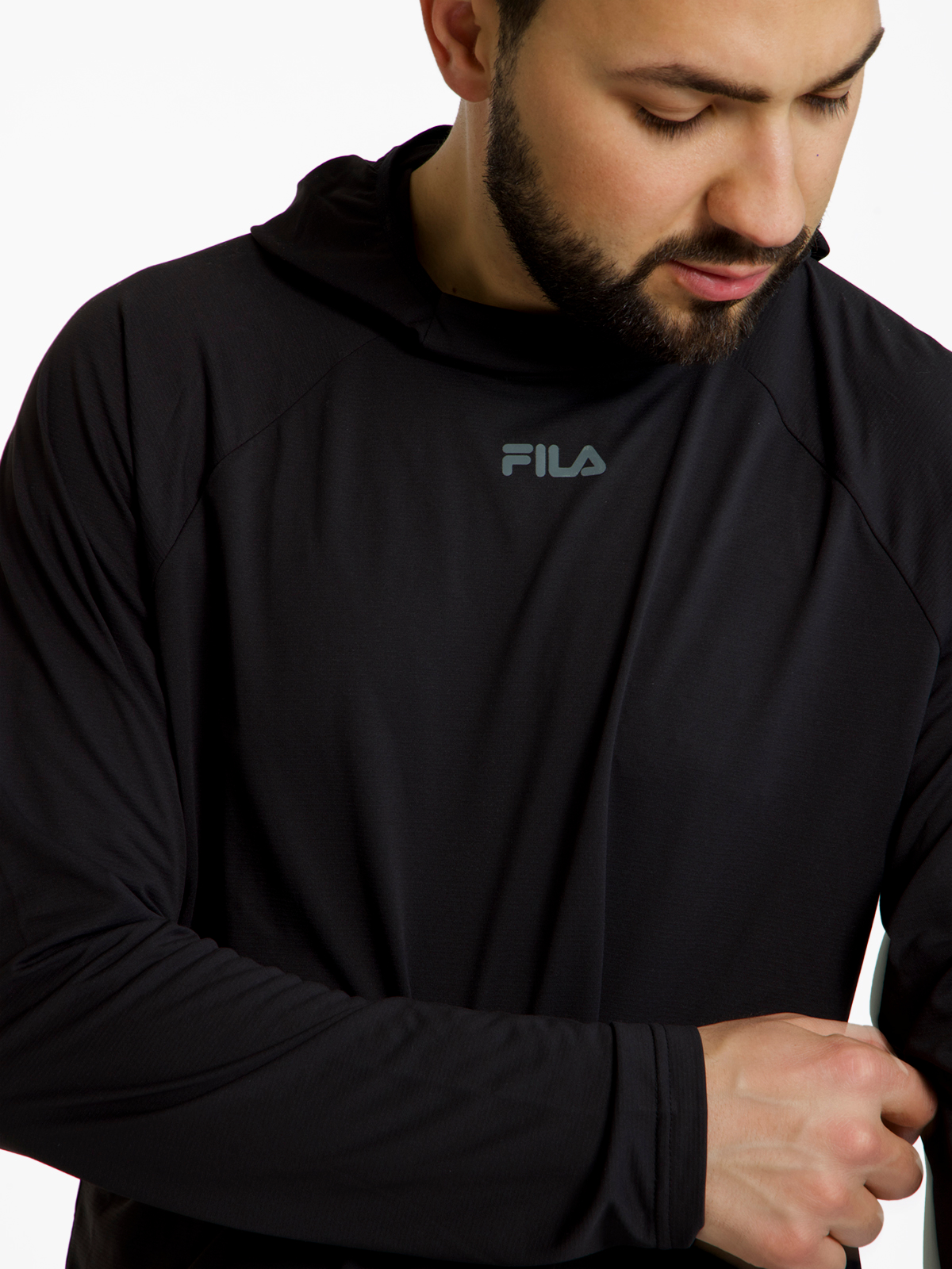 FILA Longsleeve – Schwarz