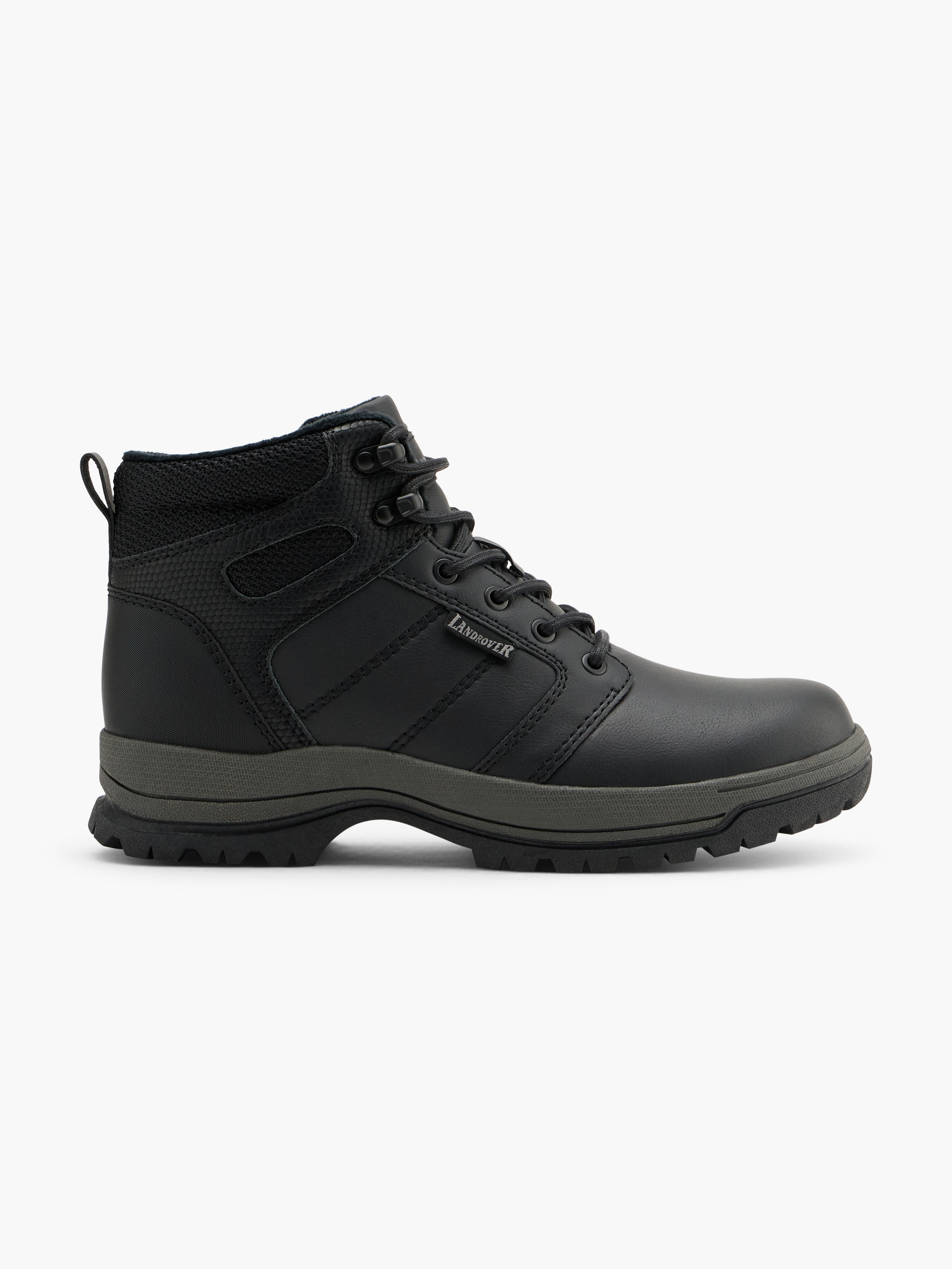 Landrover Schnürboots – Schwarz