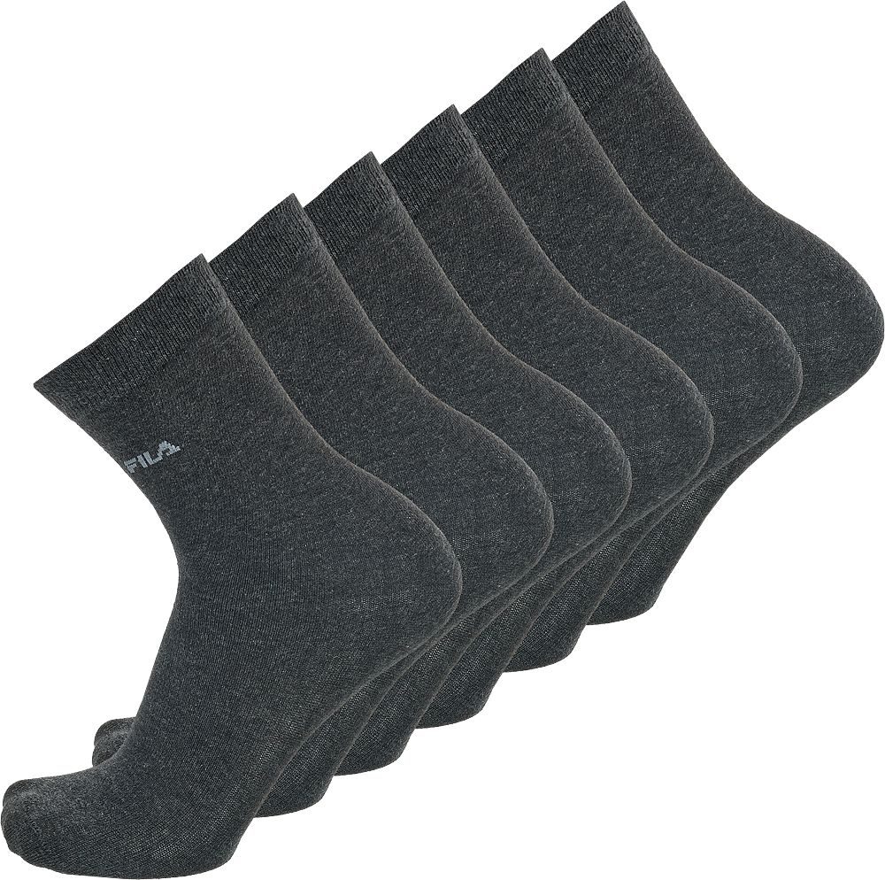 FILA 6x Socken – Anthrazit