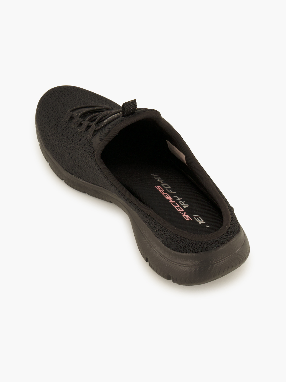 Skechers SWIFT STEP - SUMMITS Geschlossener Hausschuh – Schwarz